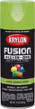 Krylon Fusion All-In-One Jungle Green Gloss 12 oz. Spray Paint, Multi-Surface