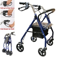 2025 Rollator Mobility Walker Disability Aid Walking 4 Wheels with Seat