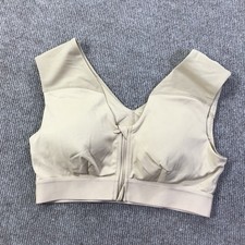 Tommie Copper Shoulder Support Sports Bra Womens Medium Zip Front Athletic Gym