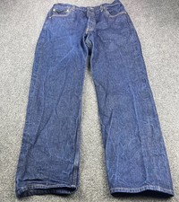 Vintage Levis 501 Jeans Men  s 38x34 Fits 38x32 Straight Leg Button Fly 90s Y2K