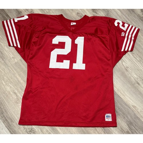 Wilson Sanders #21 Football Jersey NFL Team Apparel XL Red