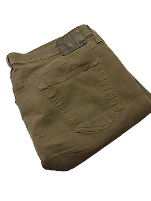 AG Adriano Goldschmied Everett Pants 40x32-Act 40x28 Slim Straight Tan Stretch