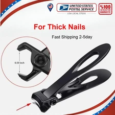  Heavy Duty Stainless SteelExtra Large Toe Nail Clippers For Thick Nails