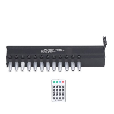 GE LED Fiber Optic Lichter 12 Löcher -APP-Weißes Licht Fiber Optic Mete