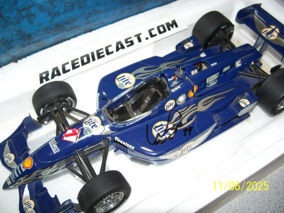 #7 MAX PAPIS "HARLEY DAVIDSON" 1999 INDY  1/18 ACTION MIRROR MISSING - Image 2 of 4