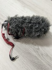 Rode VideoMicro Compact On-Camera Shotgun Mic Deadcat Windscreen Coiled Cable