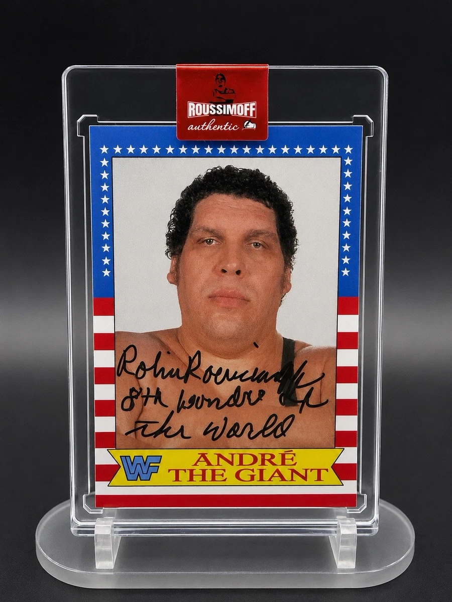 ANDRÉ the Giant Indiana Wrestling Trading Cards for sale | eBay