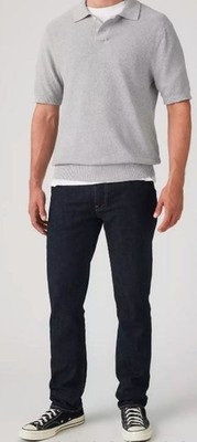 Levi's  Premium 511  Slim Fit Linen+ Denim Men's Jeans, Still Got Time-Dark Wash