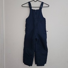 Circo Toddler 3T Ski Snow Bibs Overalls Snow Pants Solid Navy Blue Boy Girl