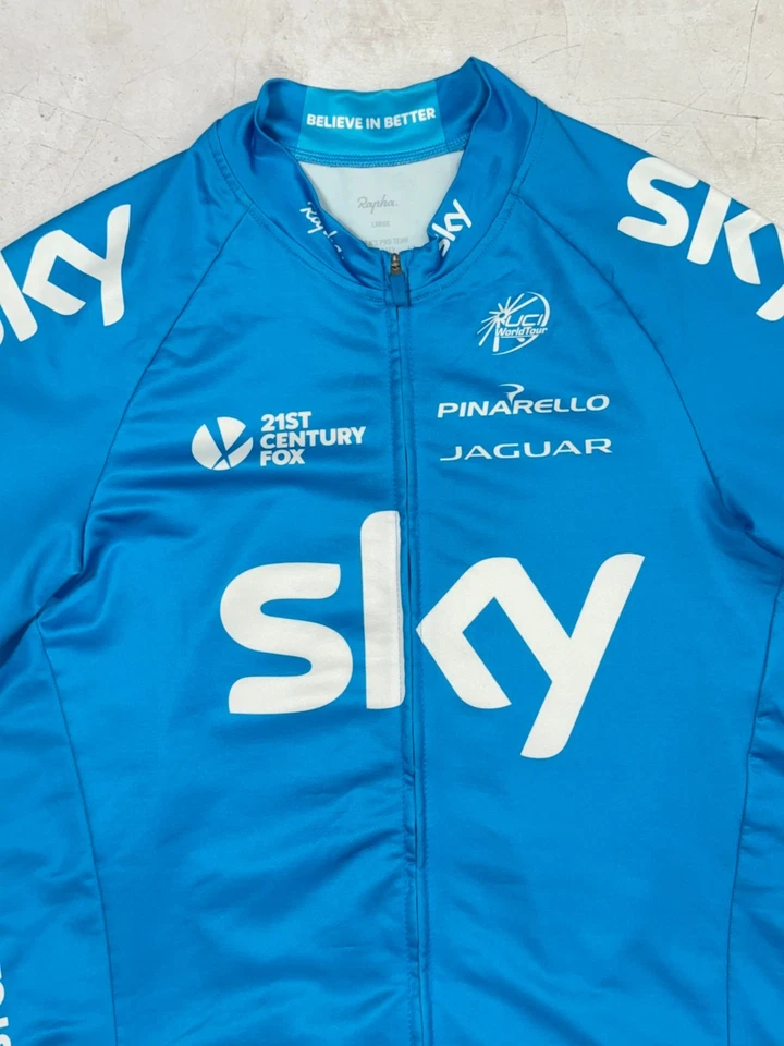 Rapha Team Sky 2014 Cycling Jersey 21st Century Fox UCI Pinarello size Medium - Image 3 of 4
