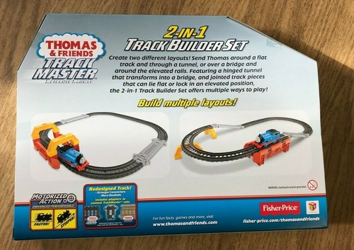 Trackmaster Thomas & Friends Set 2 in 1 Costruttore di tracce CDB57 Fisher Price ~NUOVO~ - Foto 6 di 9