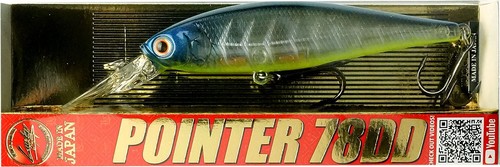 LUCKY CRAFT Pointer 78DD - 371 Bone Pro-Blue (1qty) Longbill Jerk - Picture 3 of 7