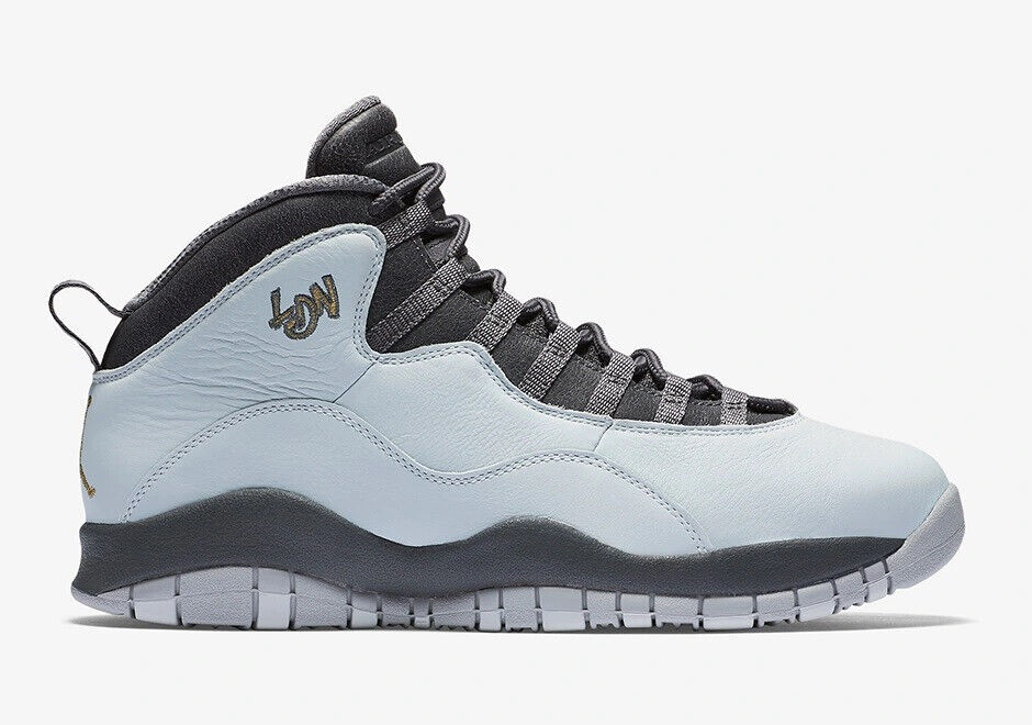 Nike Air Jordan 10 Retro London Sneaker Shoes 310805-004 US Nike Air Jordan 10 Retro London Sneaker Shoes 310805-004 US