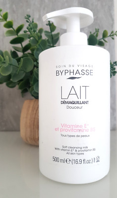 Byphasse Soft Reinigungsmilch mit Vitamin E & Provitamin B5 500ml