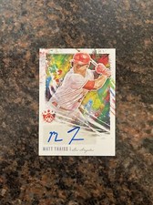 2020 Panini Diamond Kings Baseball MATT THAISS Angels RC Auto DK Signatures /49