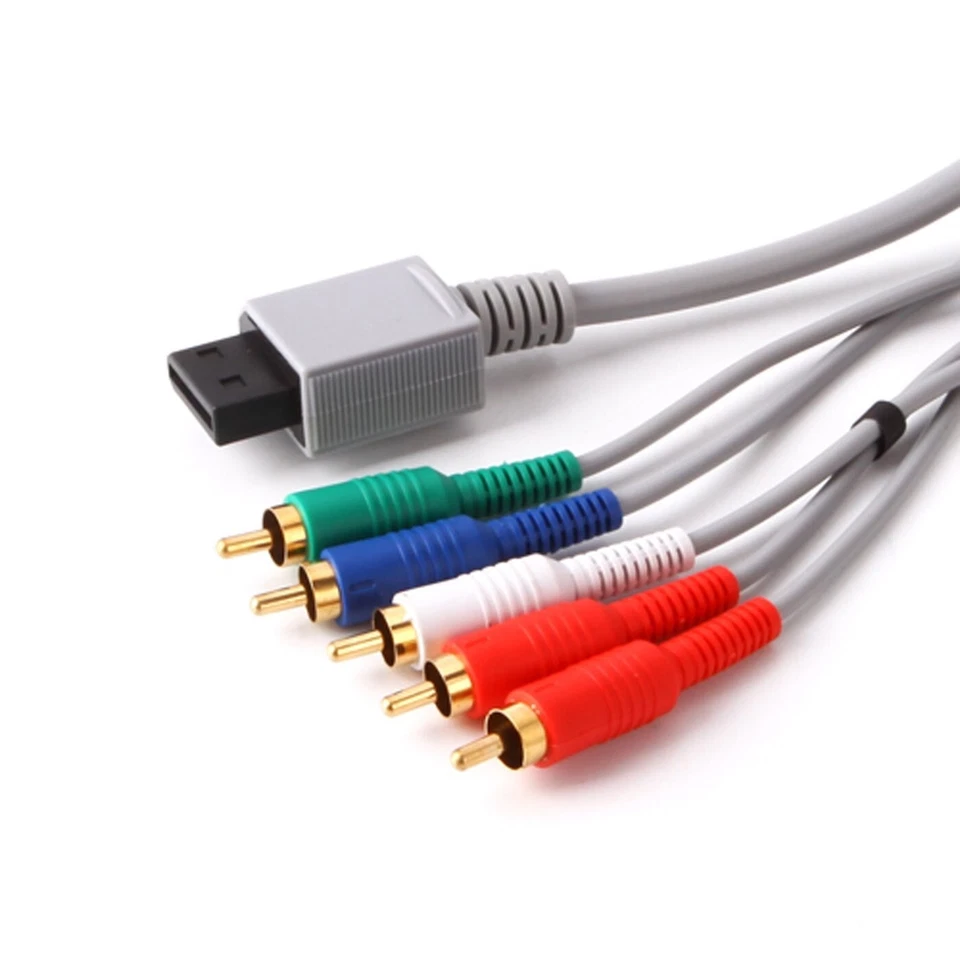 Component HDTV AV Audio Video Cable for Nintendo Wii and Wii U High Definition - Image 4 of 4