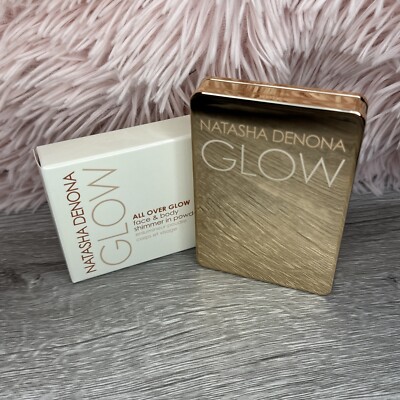 Natasha Denona All Over Glow Face & Body Shimmer in Powder : 03 Dark NIB