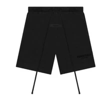 NEW Fear of God Essentials Sweatshorts Stretch Limo Black XS-XL FREE SHIPPING