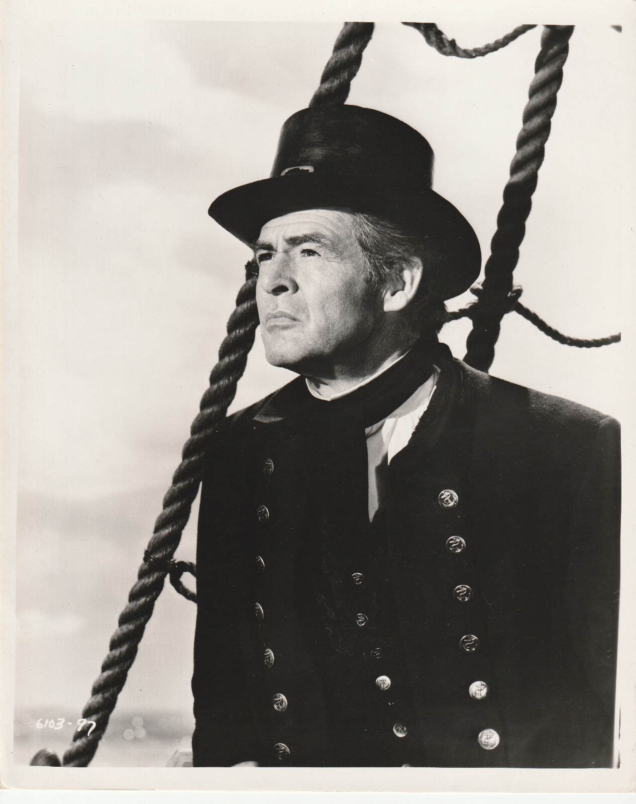 Vintage Robert Ryan 8x10 Studio Photograph Photo Billy Budd 1962