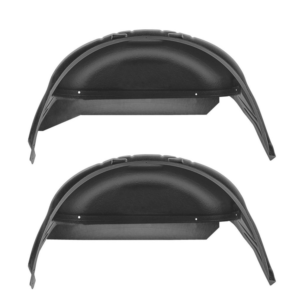 Husky Liners Rear Black Matte Wheel Well Plastic Cover Guards for Ford F150 Pair