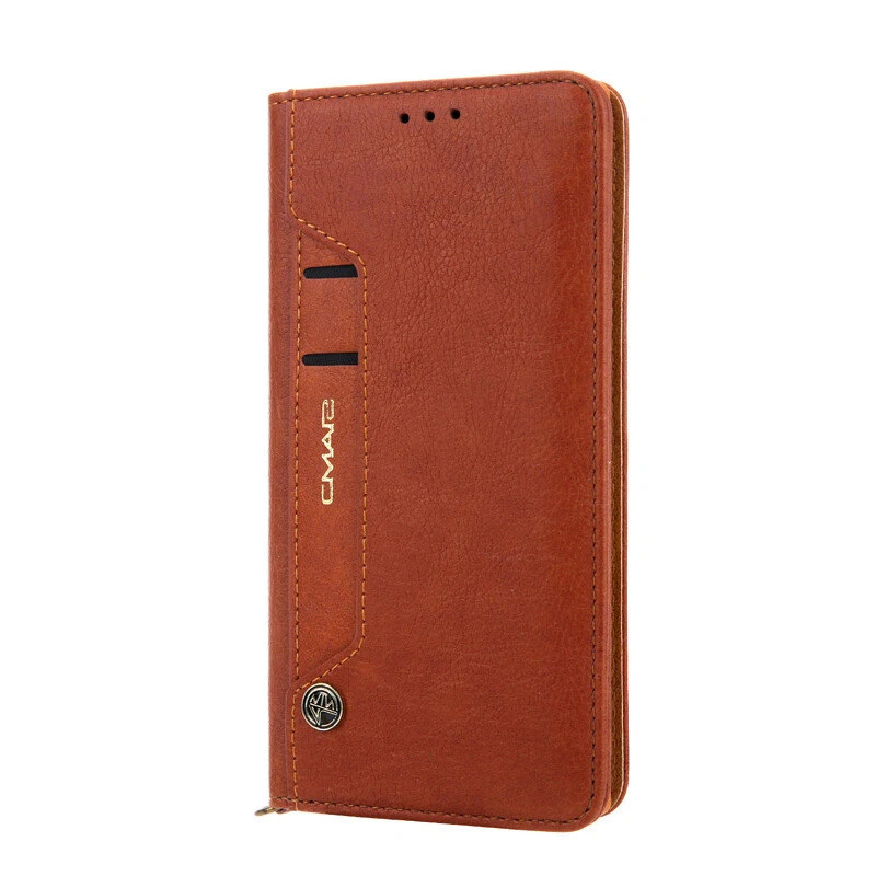 Magnetic Wallet Case Card Slot Leather Flip Cover for Samsung Galaxy A14 A34 A54 - Image 3 of 4
