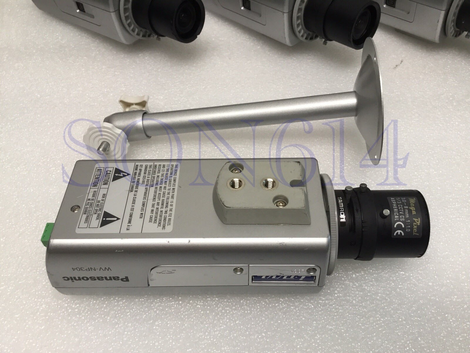 Panasonic CCTV Color Camera W/ 3~8mm 1.3MP Security IP Network  WV-NP304 TESTED!