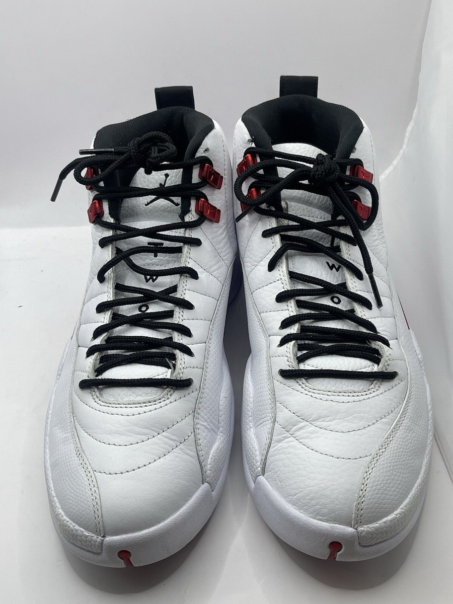 Jordan CT8013-106 9.5 US ホワイト/レッド Size 11 - Air Jordan 12 Retro Twist White Leather Red