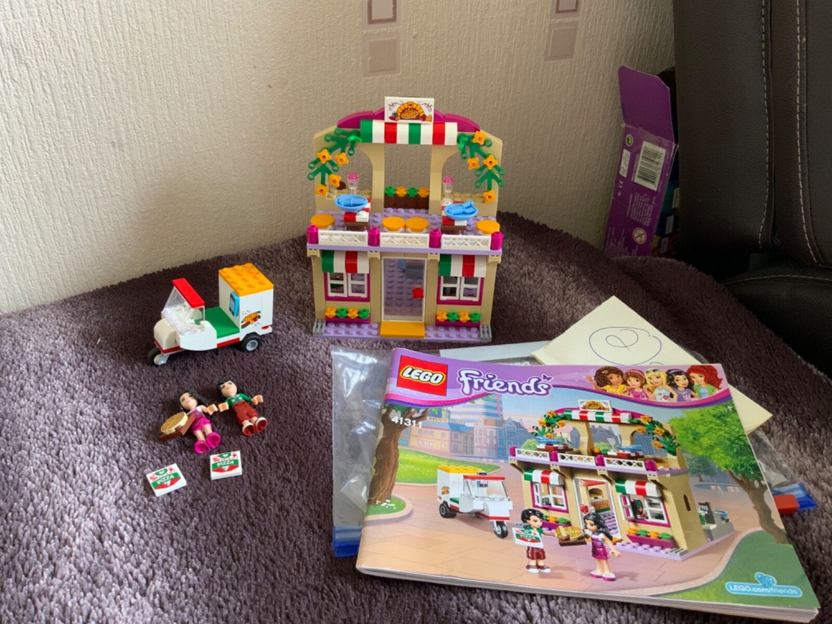 Lego 41311 Friends Heartlake Pizzeria 100% with instructions READ