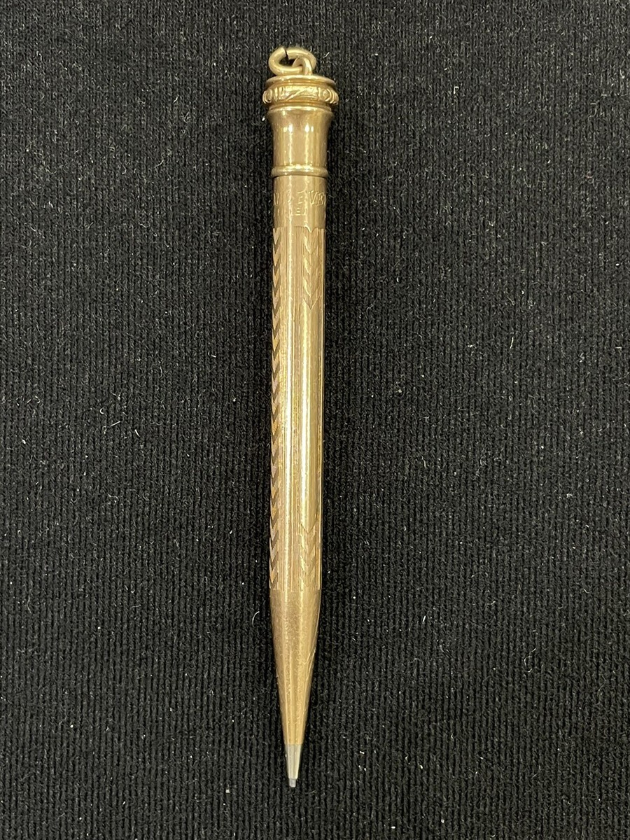 Vintage Wahl Eversharp Gold Filled ZigZag Pattern Mechanical