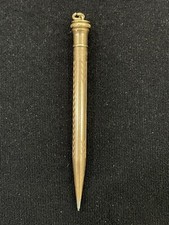 Vintage Wahl Eversharp Gold Filled ZigZag Pattern Mechanical Pencil Made in USA