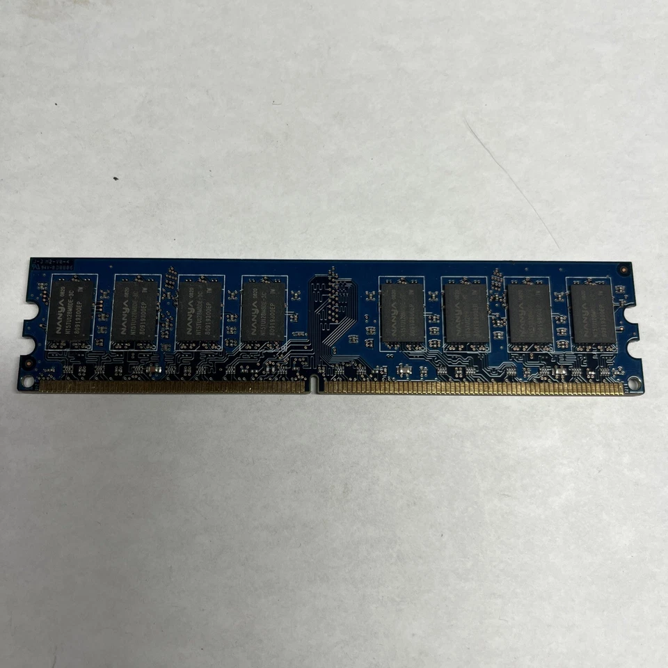 Nanya NT2GT64U8HD0BY-3C 2GB 2Rx8 PC2-5300U DDR2 Memory - Image 3 of 3