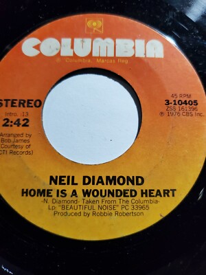 Neil Diamond - Home Is A Wounded Heart / Don'T Think...Feel - Columbia VG F71