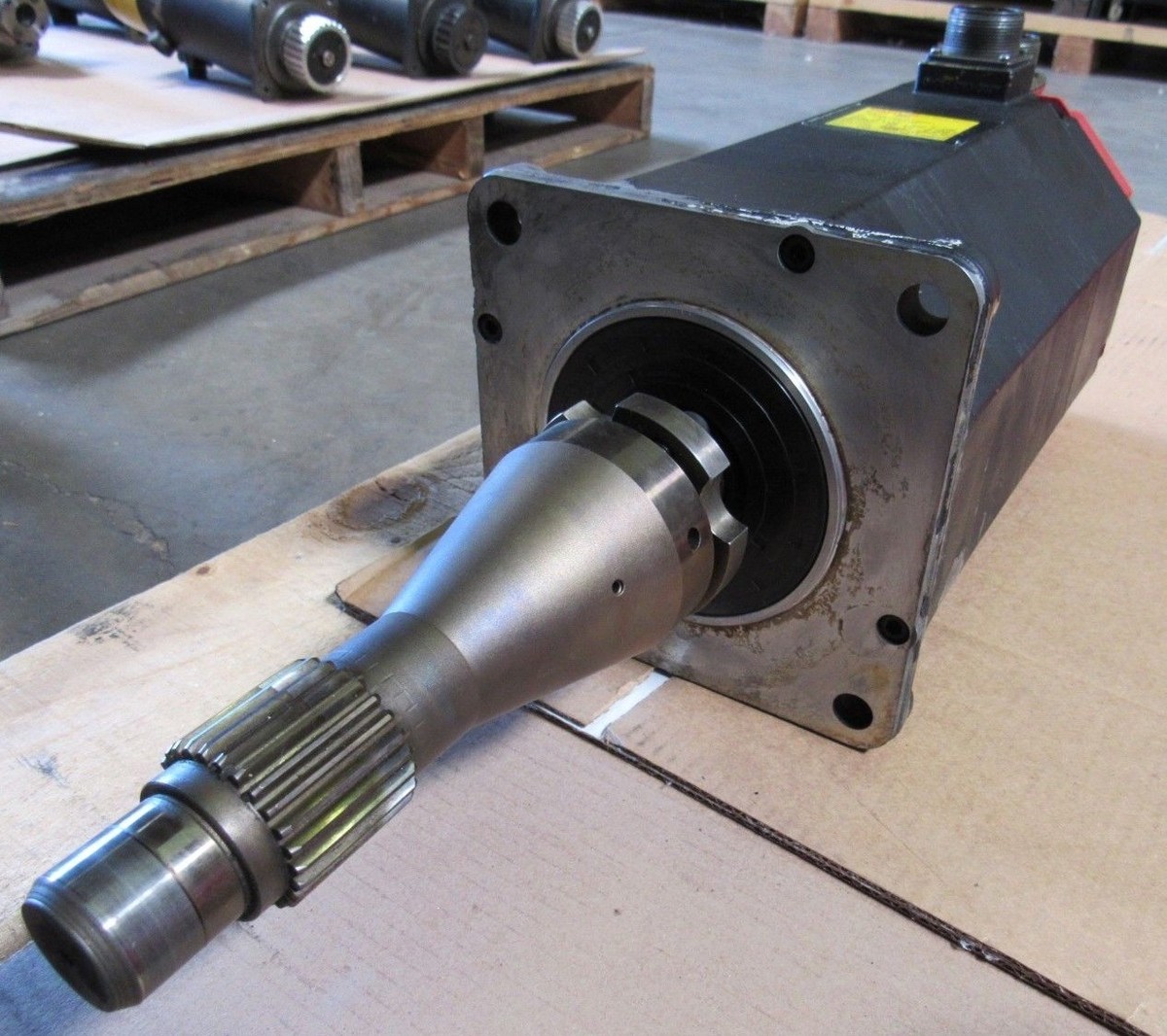 FANUC AC SERVO MOTOR MODEL 20S, TYPE A06B-0502-B001 | eBay
