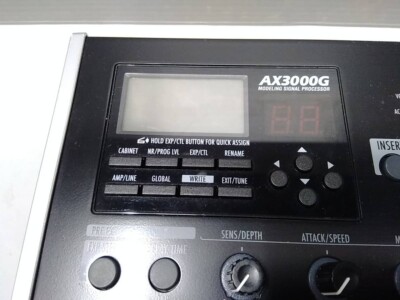 KORG AX3000G Auto-Wah Guitar Multi effector Pedal Tested Working
