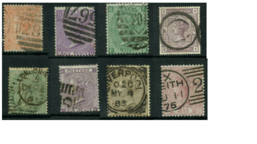 GB QV SURFACE PRINTED 1856-1883 Good to Fine LIGHT CANCELS or DATED..Each Priced - Picture 1 of 48