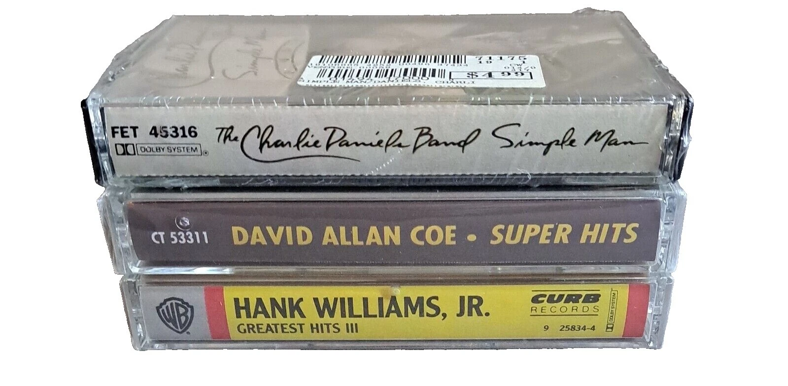 Hank Williams país temprano casetes de música country