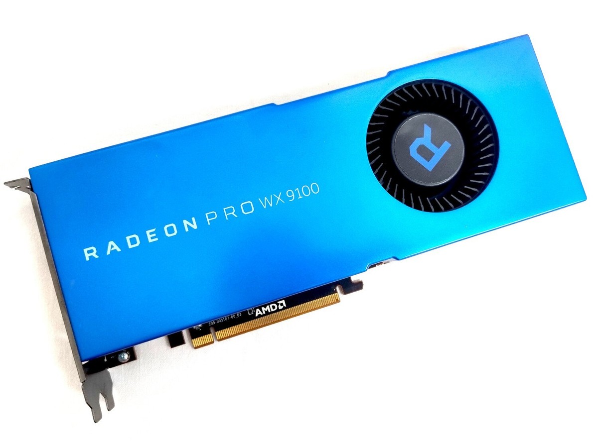 AMD Radeon Pro WX 9100 16GB HBM2 GPU Dual Slot PCIe x16