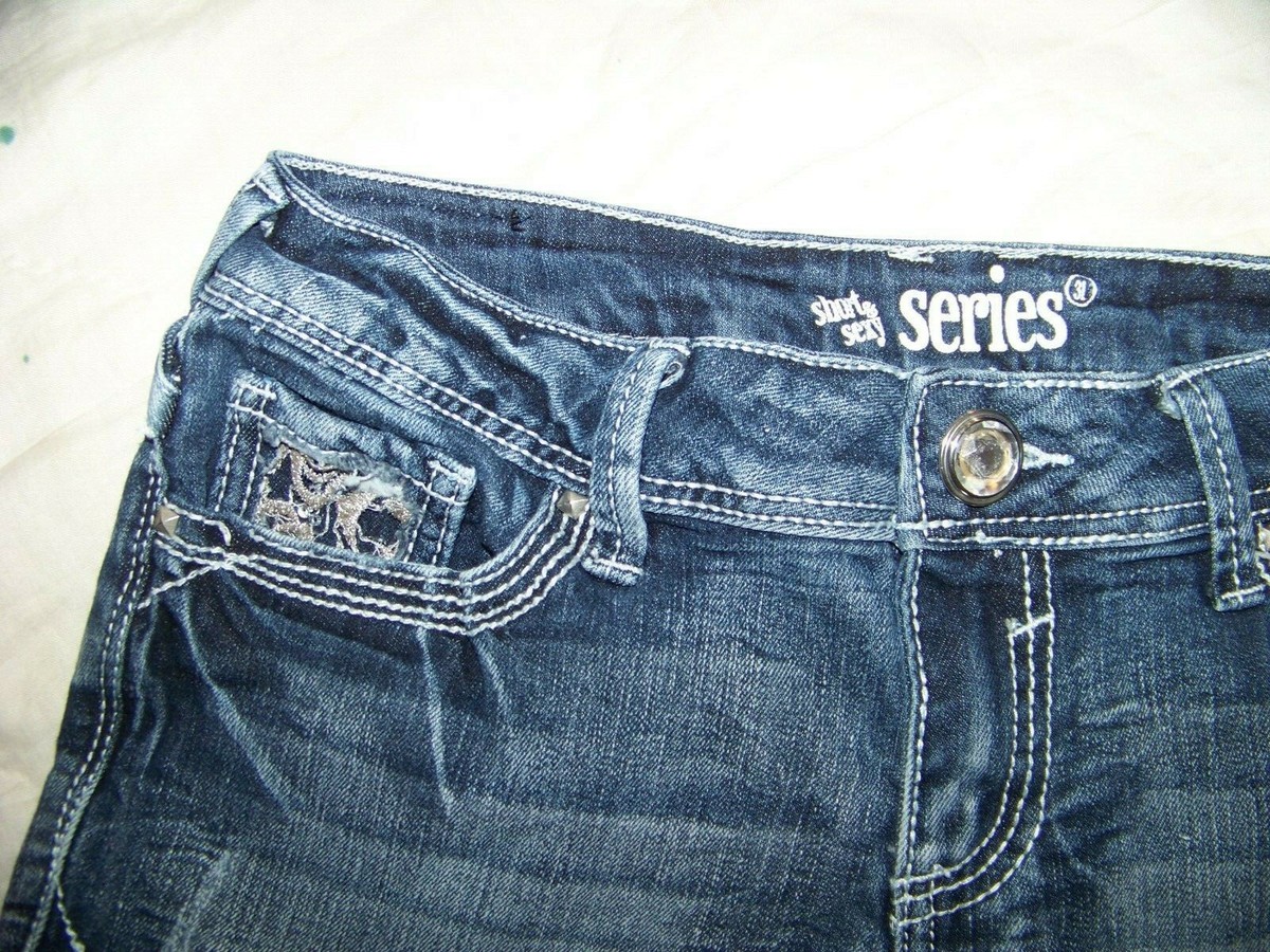 Series 31 Short & Sexy Embellished Jean Shorts - Lizzy - Jrs. 3 View 2