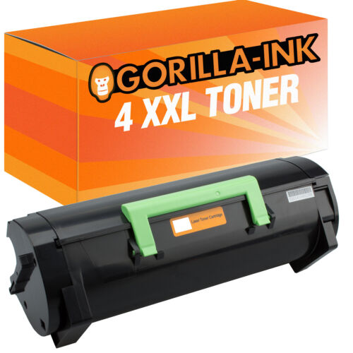 4 toner XXL per Lexmark MX310 MX310DN MX410DE MX 310 DN MX 410 DE - Foto 1 di 2