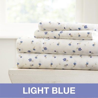 4PC Bed Sheet Set Breathable and Easy Care in Fashion