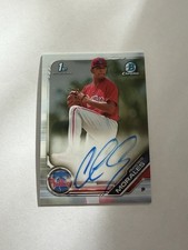 2019 Bowman Chrome - Prospects Autographs Francisco Morales #CPA-FM (AU, RC)