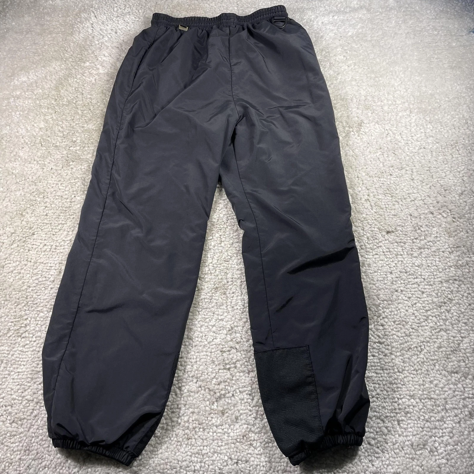 Vintage GORE-TEX Pants Men Medium Black Waterproof USA Hiking Windbreaker Snow