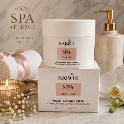 Babor Spa Shaping Vitamin Ace Body Cream 6.76 fl oz ~ Brand New ~ Sealed