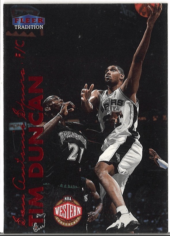 1999-00 Fleer Tradition - Tim Duncan #4  (k341)