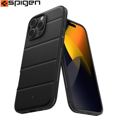 Handyhülle für iPhone 16 Pro Max Spigen Case Cover Futeral Tasche Etui Schwarz