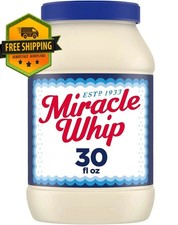 Miracle Whip Style Mayonnaise Dressing   Keto  Low Carb Friendly, 30 fl oz Jar