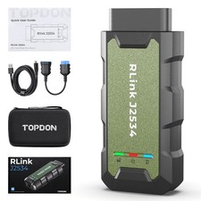 Topdon Rlink J2534 Car Oem Reprogramming Diagnostic Tool J2534d-pducan-fddoip