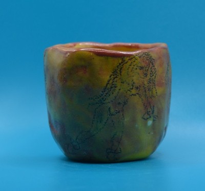 ''Dream of 4 Dancers'' - Abstract Original Clay Sculpture. Hand made & glazed.