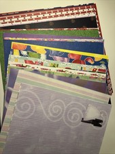12x12 Scrapbooking Paper Variety Lot Of 67 Sheets
