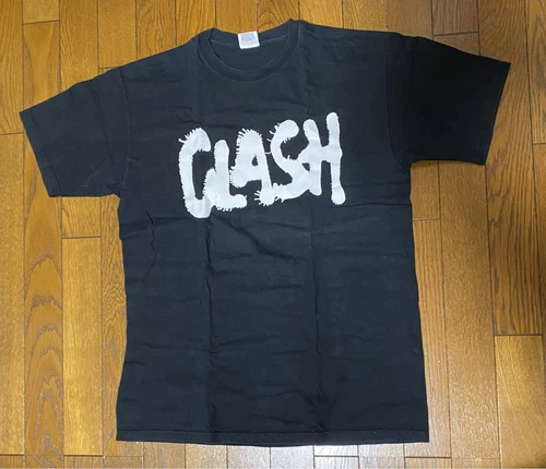 Tee shirt noir Supreme x The Clash logo taille L rare